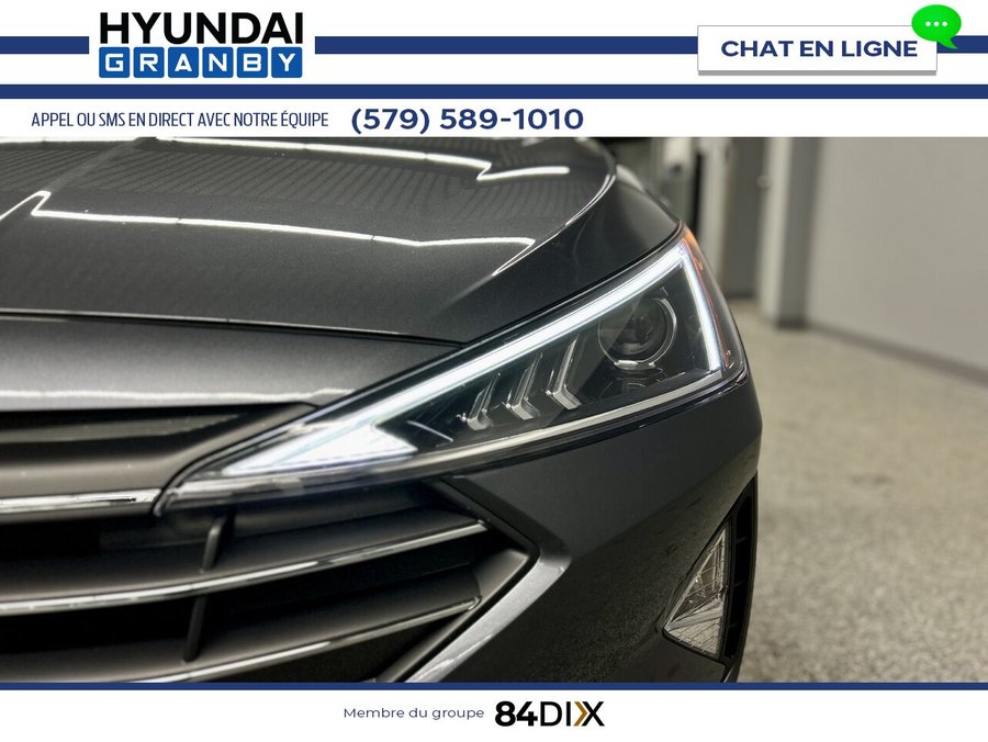 Hyundai Elantra Preferred Sun & Tech 2020 Gris