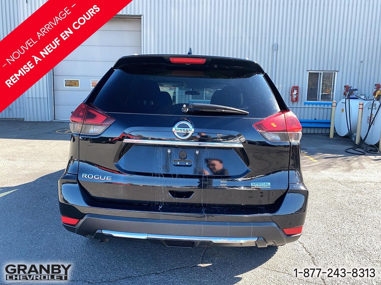 2019 Nissan Rogue S TA | 27-0143A Black Granby - photo #5