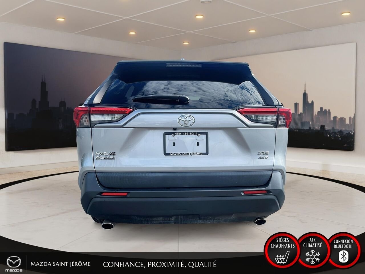 Toyota RAV4 XLE | TOIT OUVRANT | AWD | 2020 Argent Saint-Jérôme - photo #6