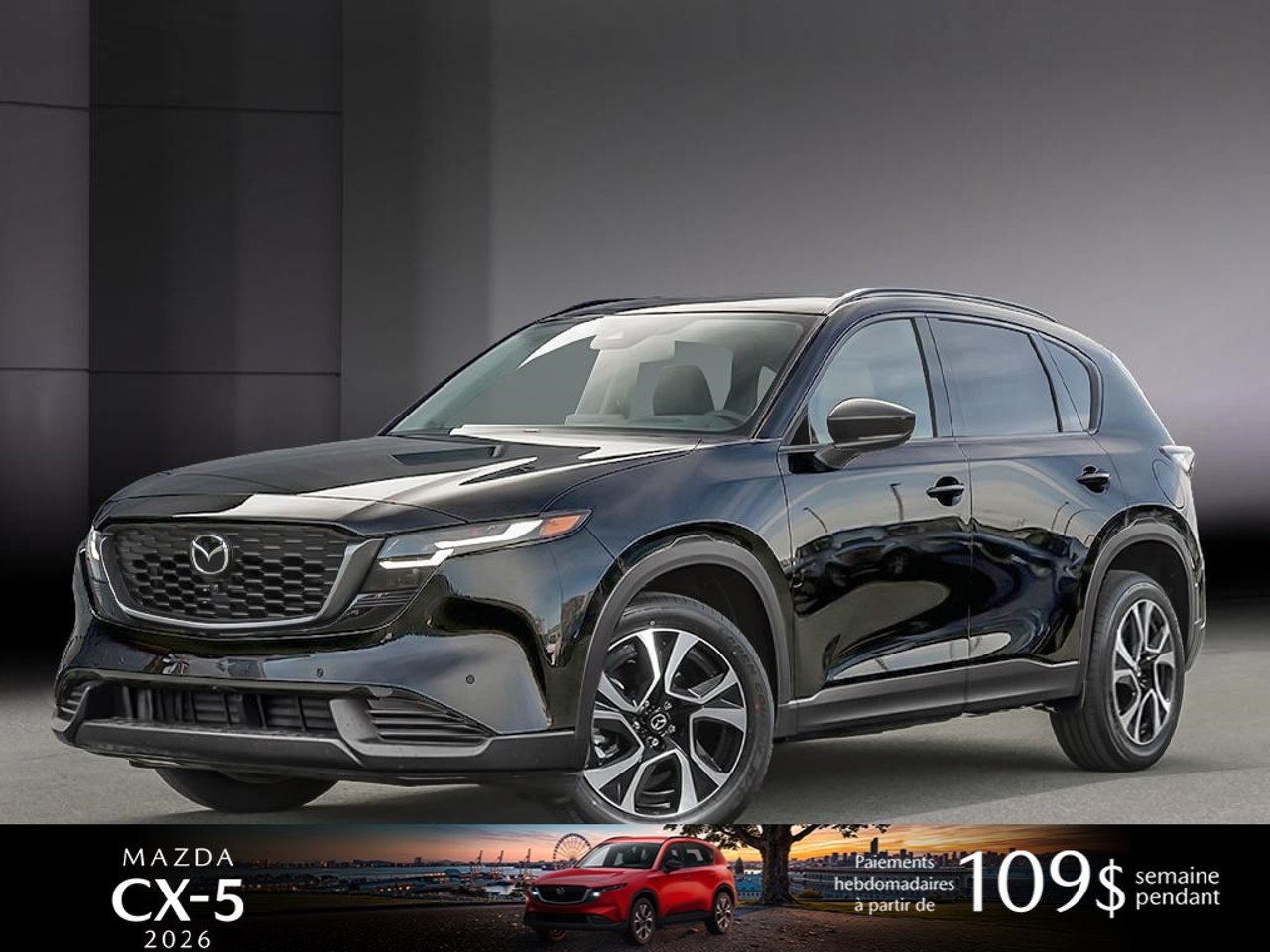 Mazda CX-5 JM3KMBHAXT0190875 2026 Noir de jais mica Mirabel - photo #0