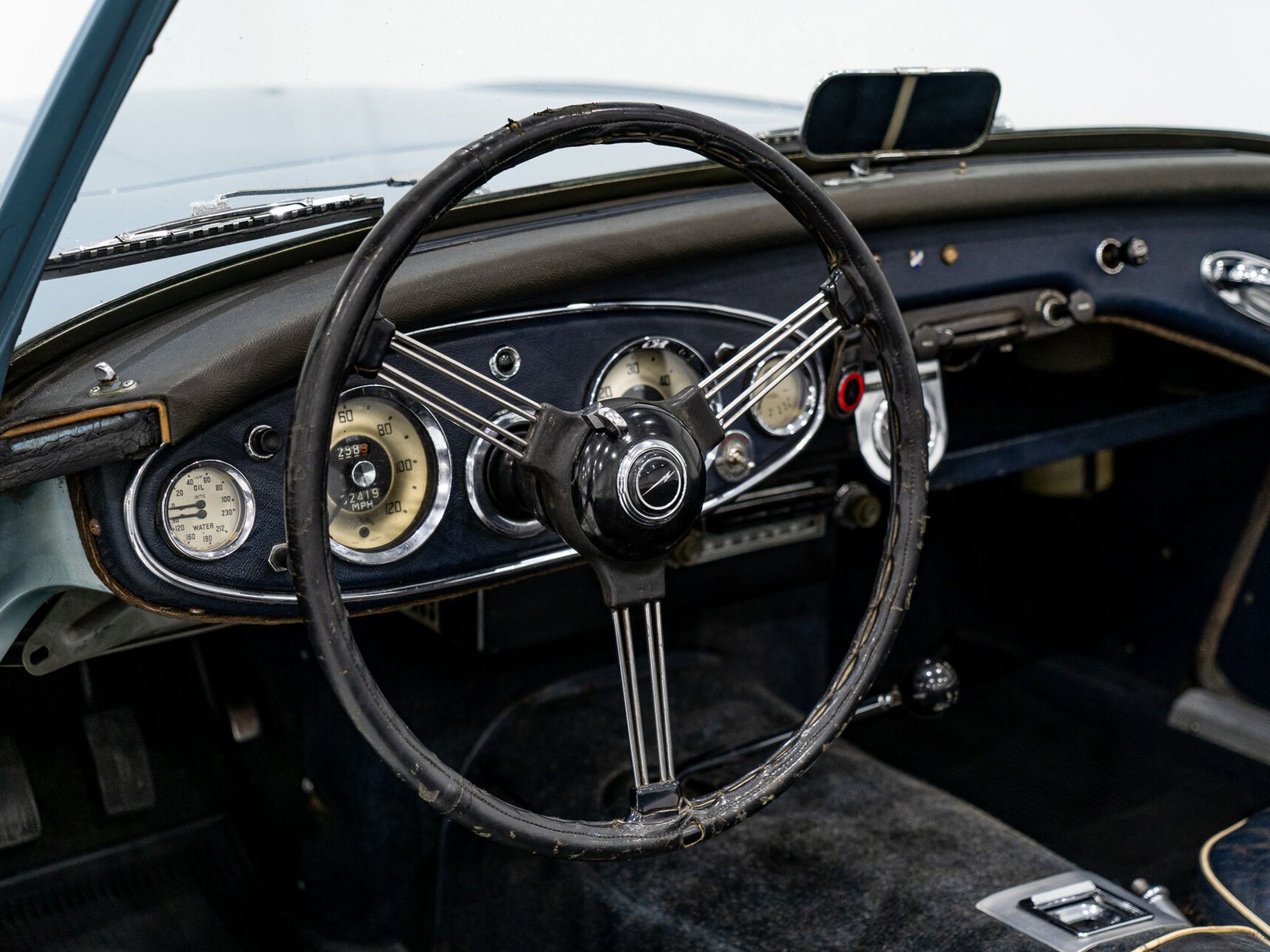 Austin Healey 3000 Recent drivetrain complete rebuild **PRIX EN USD** 1960 Bleu Montréal - photo #77