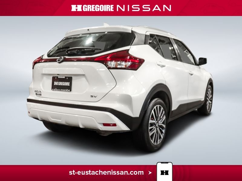 Nissan Kicks SR4868 | SV DEM. A DISTANCE SIEGES CHAUFFANTS APPLE CARPLAY 2021 Blanc Laval - photo #10