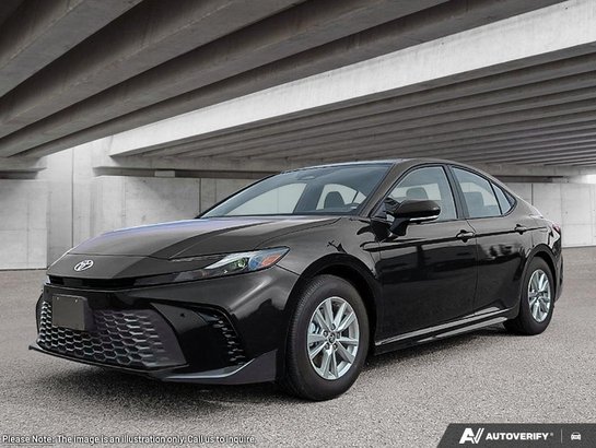 2026 Toyota Camry SE Midnight Black Metallic