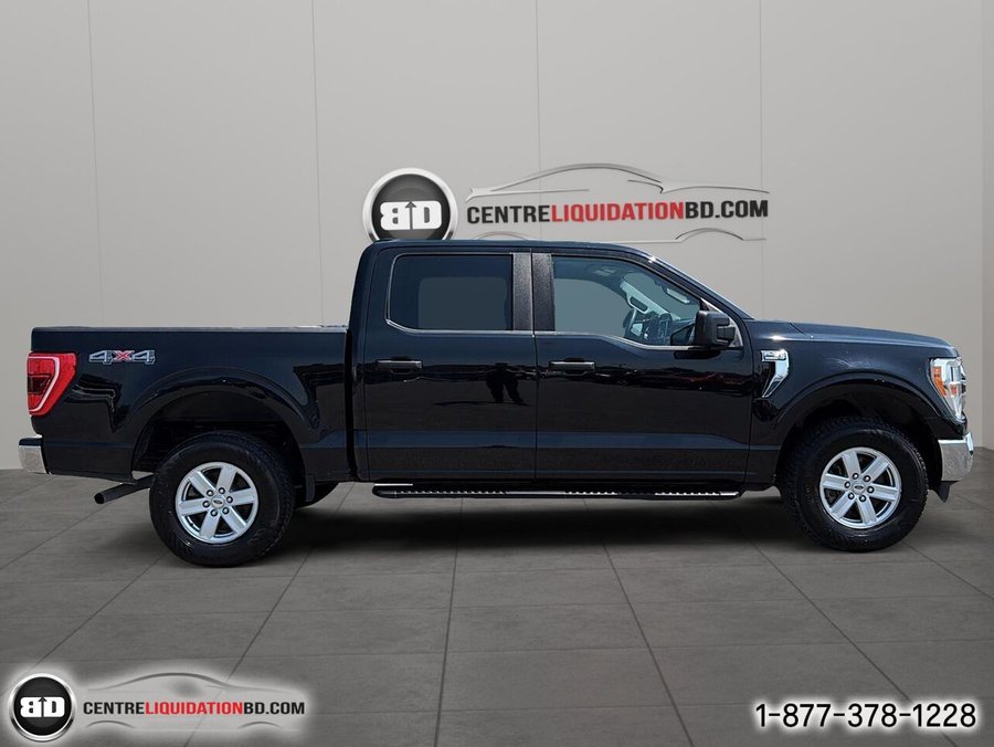 2021 Ford F-150 XLT cabine SuperCrew 4RM caisse de 5,5 pi Black