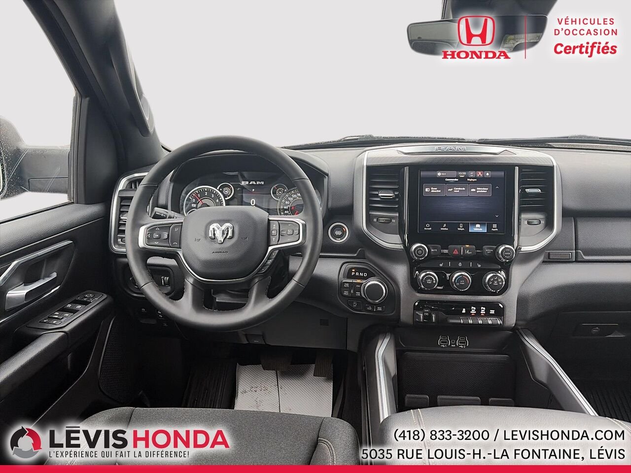 2025 Ram 1500 Big Horn Big Horn cabine d'équipe 4x4 caisse de 5 pi 7 po Grey Lévis - photo #18