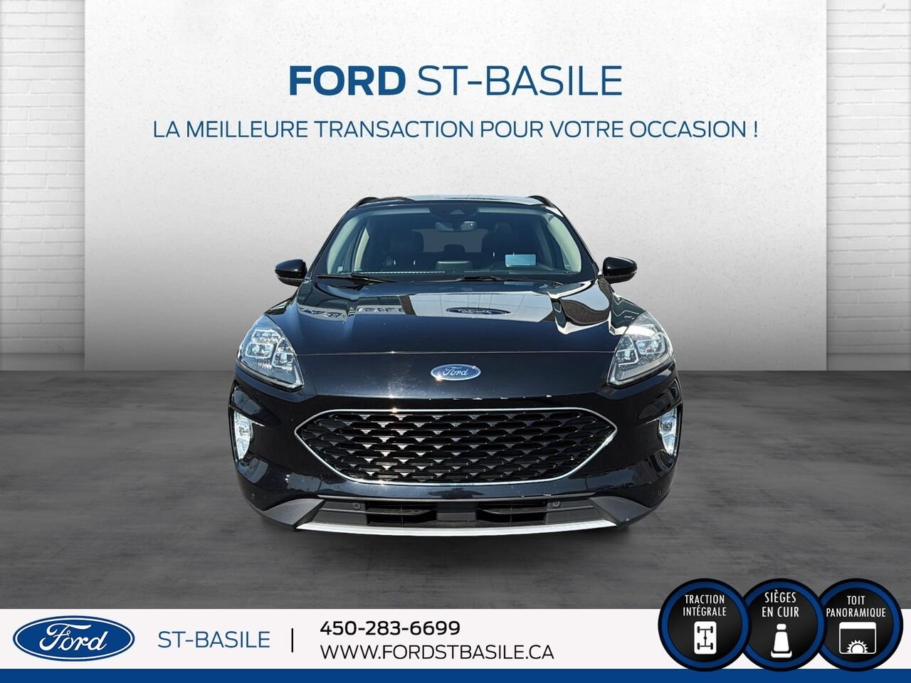Ford Escape 2020 Noir Saint-Basile-le-Grand - photo #10