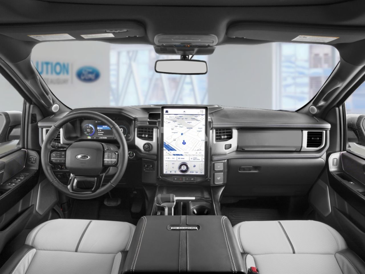 2025 Ford F-150 Lightning Space White Metallic Châteauguay - photo #3