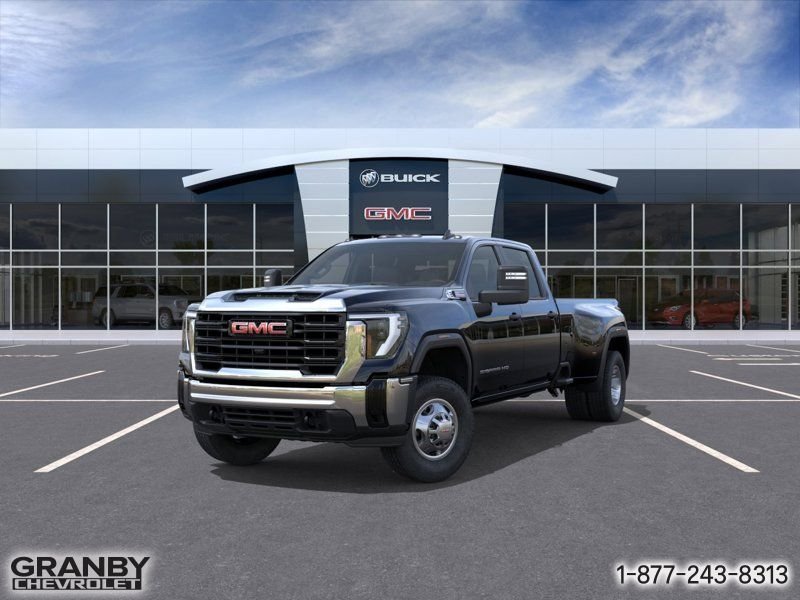 2026 GMC Sierra 3500HD Pro cabine multiplace 4RM 172 po ONYX BLACK
