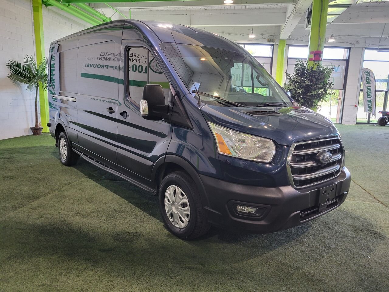 Ford Transit fourgon utilitaire 2020 Bleu Longueuil, - photo #7