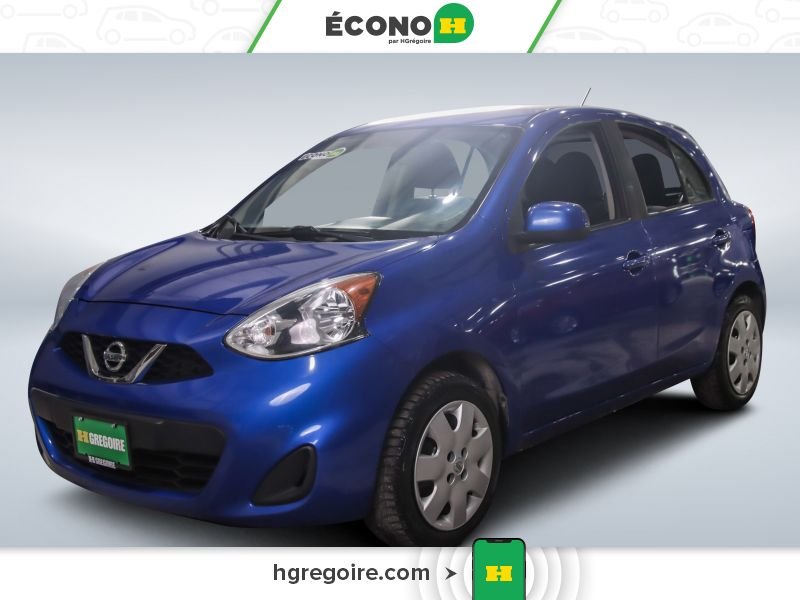 Nissan MICRA 2018 Bleu Laval - photo #2