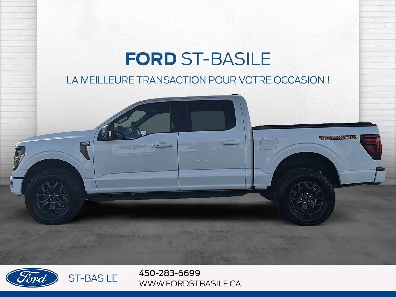 Ford F-150 2024 Blanc Saint-Basile-le-Grand - photo #2