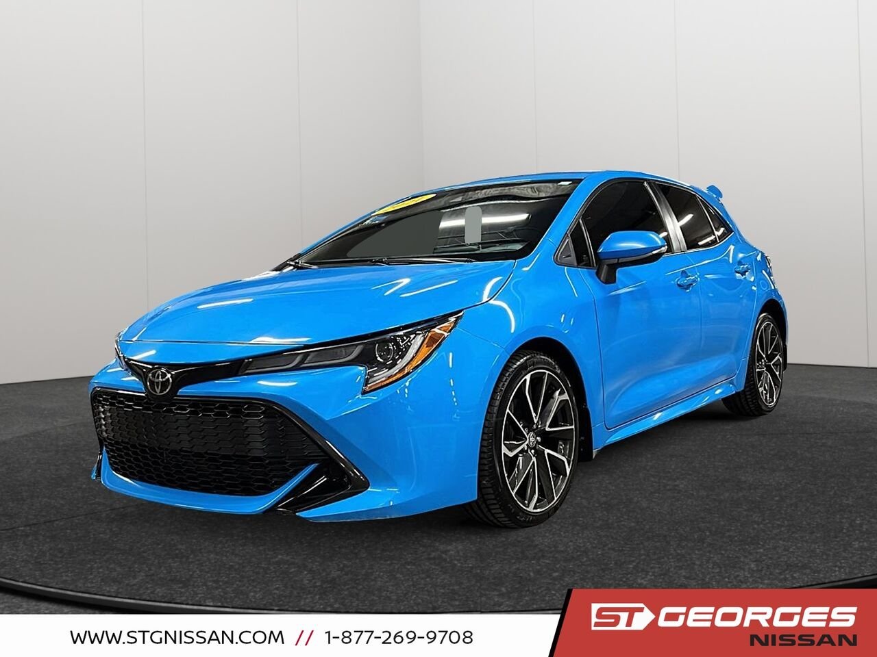 Toyota Corolla à hayon 2021 Bleu Saint-Georges - photo #0