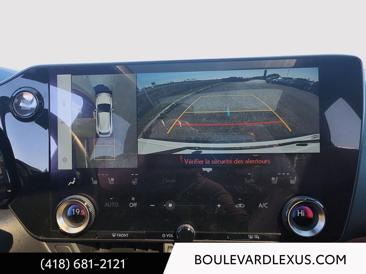 Lexus NX 20019A | NX 350 TI 2025 Blanc Québec - photo #15