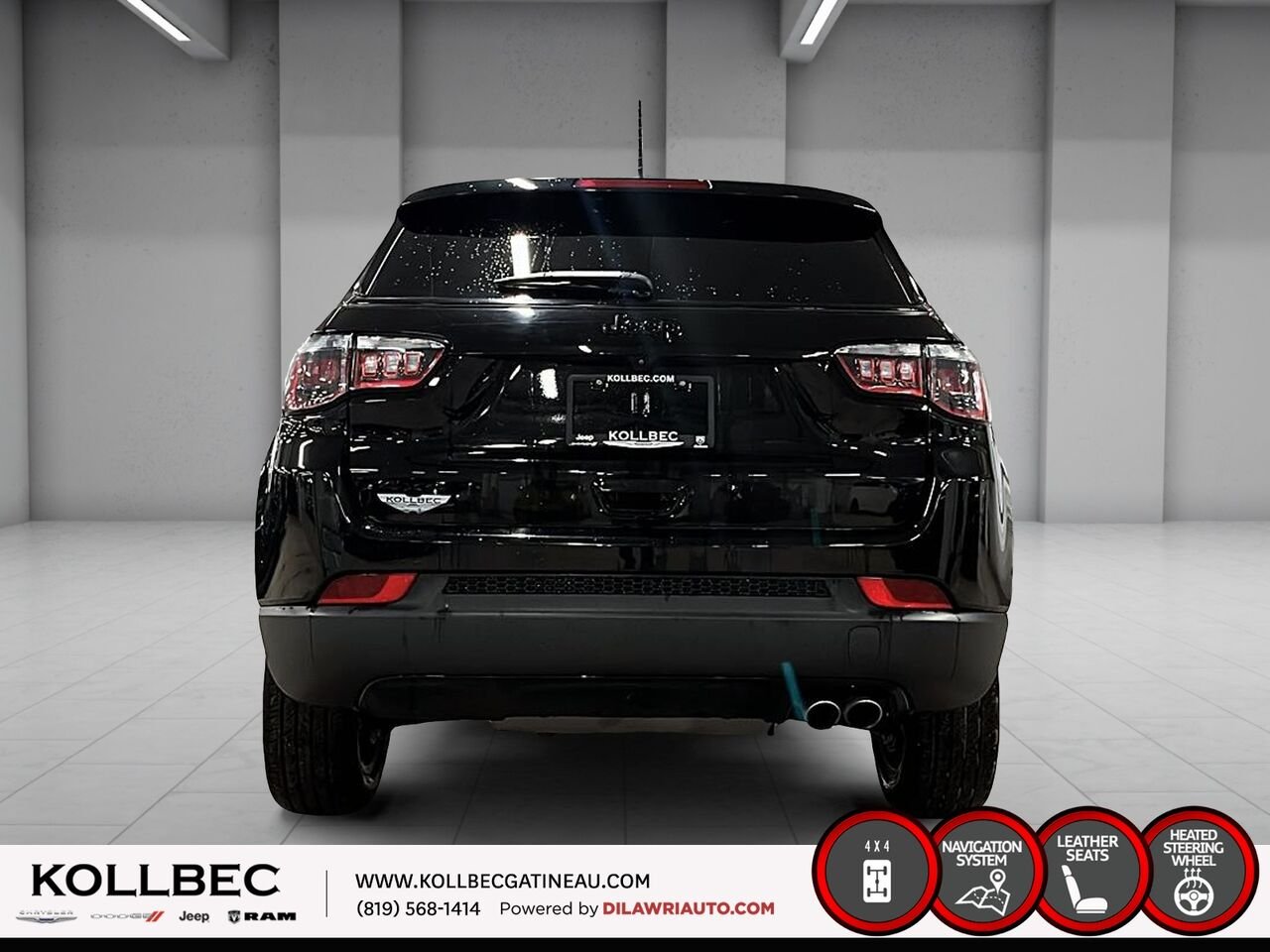 Jeep Compass 223280 | Altitude 4x4 2022 Couche nacrée cristal noir étincelant Gatineau - photo #15