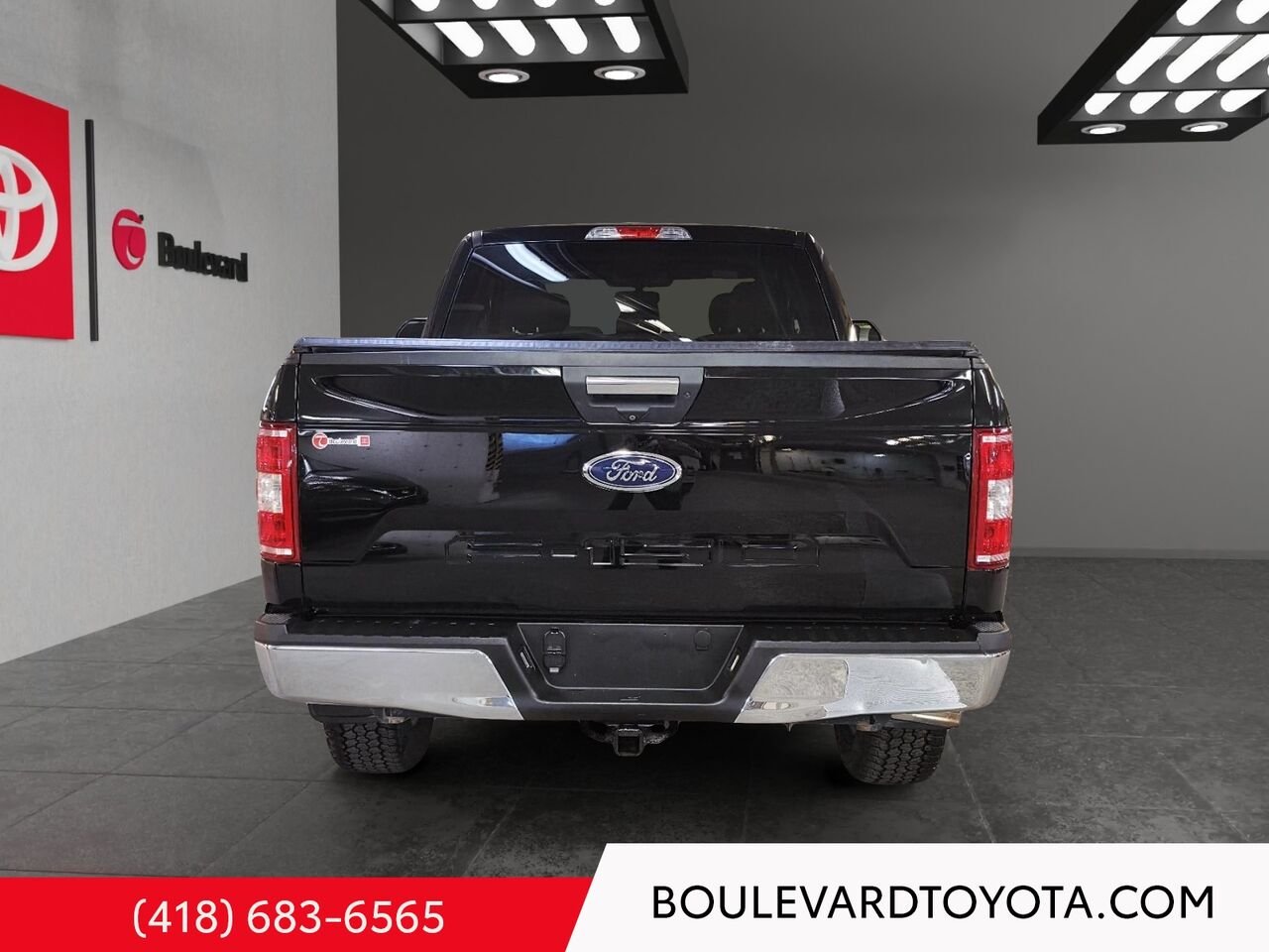 Ford F-150 531861-88 | XLT CABINE DOUBLE, 4X4, CAISSE 6.5 P 2018 Noir Québec - photo #4