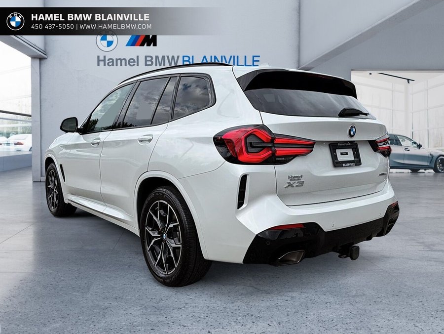 2024 BMW X3 xDrive30i véhicule d'activités sportives White
