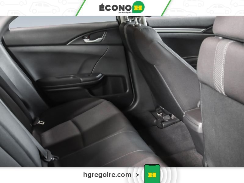 Honda Civic 822364 | LX GR ÉLEC A/C BLUETOOTH CAMÉRA 2018 Noir Laval - photo #21