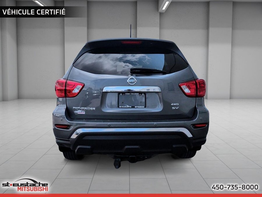 Nissan Pathfinder SV Technologie 4x4-7 passagers-bluetooth-gps-sièges chauffants 2018 Gris