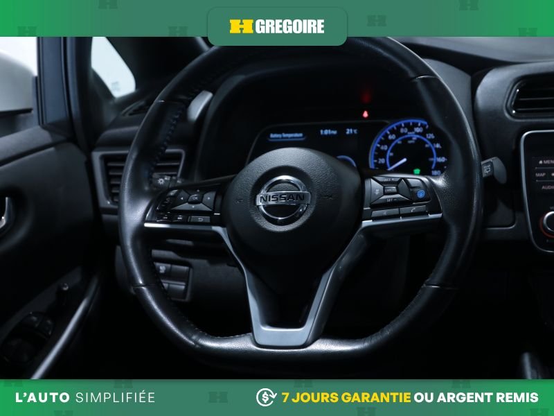Nissan Leaf 820382 | SL PLUS AUTO AC CUIR NAV MAGS CAM RECULE 2020 Blanc Laval - photo #18