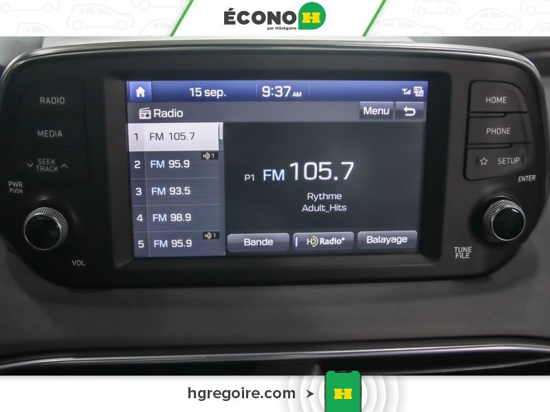 2019 Hyundai Santa Fe Black Blainville - photo #9