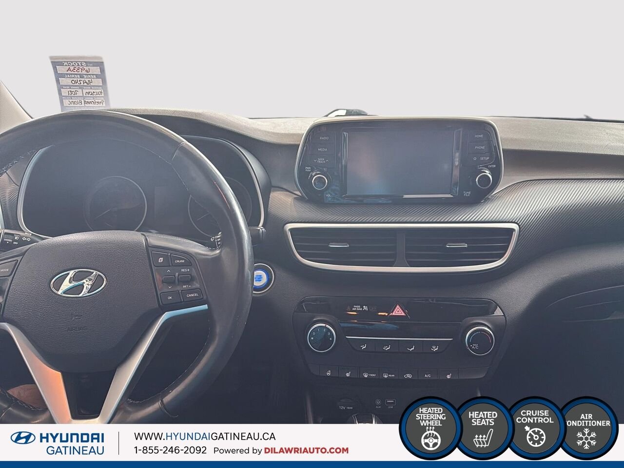 2021 Hyundai Tucson White Gatineau - photo #7