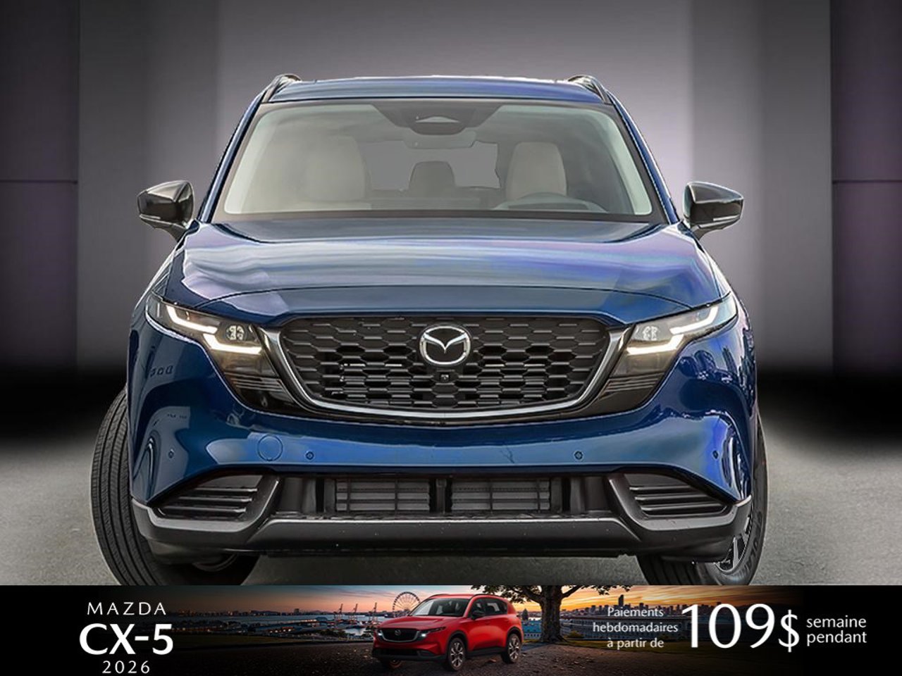Mazda CX-5 JM3KMBHA4T0185509 2026 Bleu marine mica Mirabel - photo #1