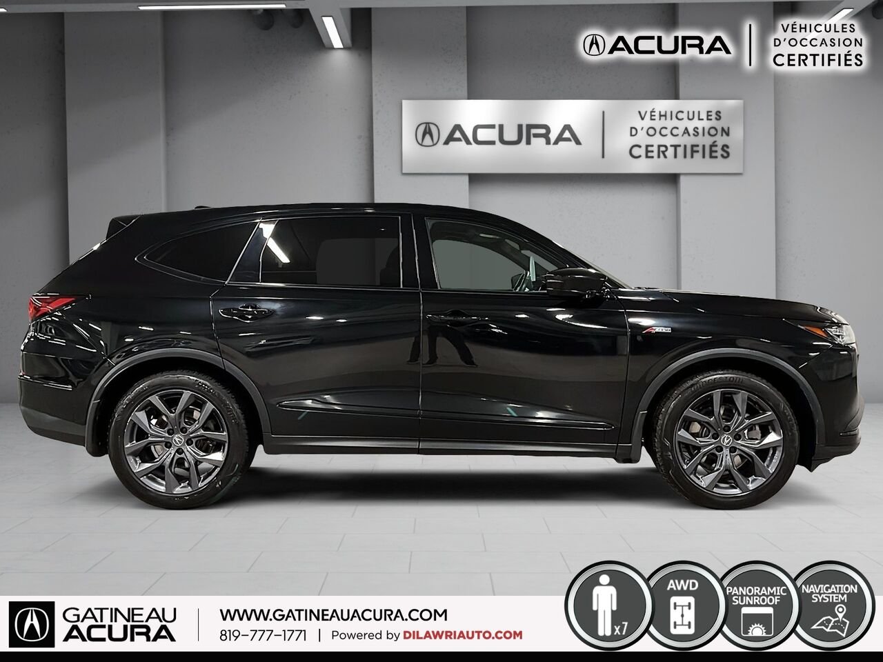 Acura MDX A-Spec SH-AWD 2022 Noir Gatineau - photo #14