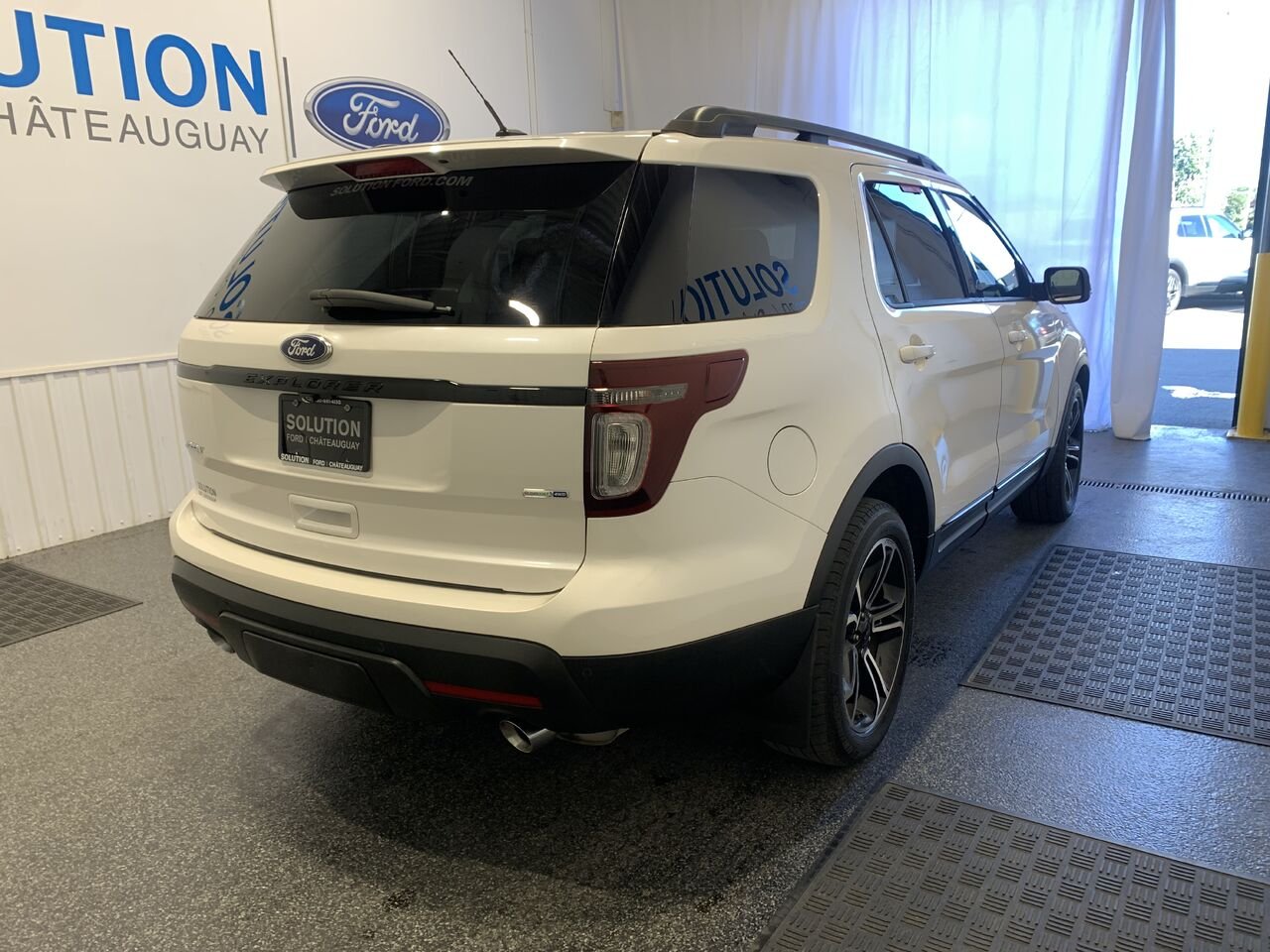 Ford Explorer SPORT EXPLORER SPORT 2015 Blanc Châteauguay - photo #6
