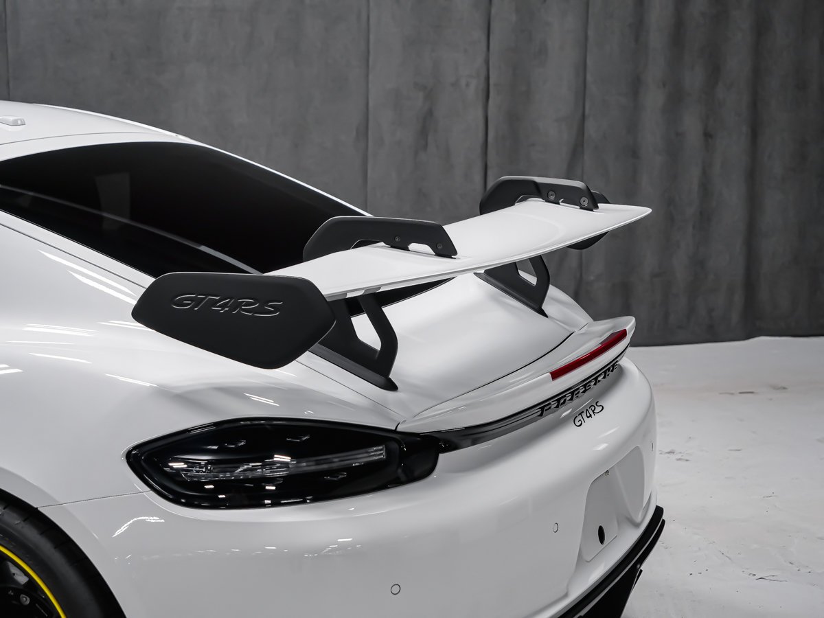 2025 Porsche 718 Cayman GT4 RS White Montreal - photo #7