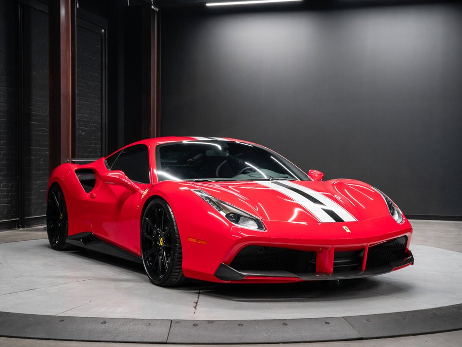 2019 Ferrari 488 GTB 2019 Red