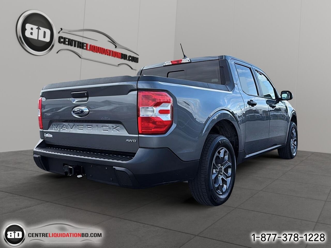 2022 Ford Maverick XLT TI SuperCrew | BD0413 Grey Granby - photo #5
