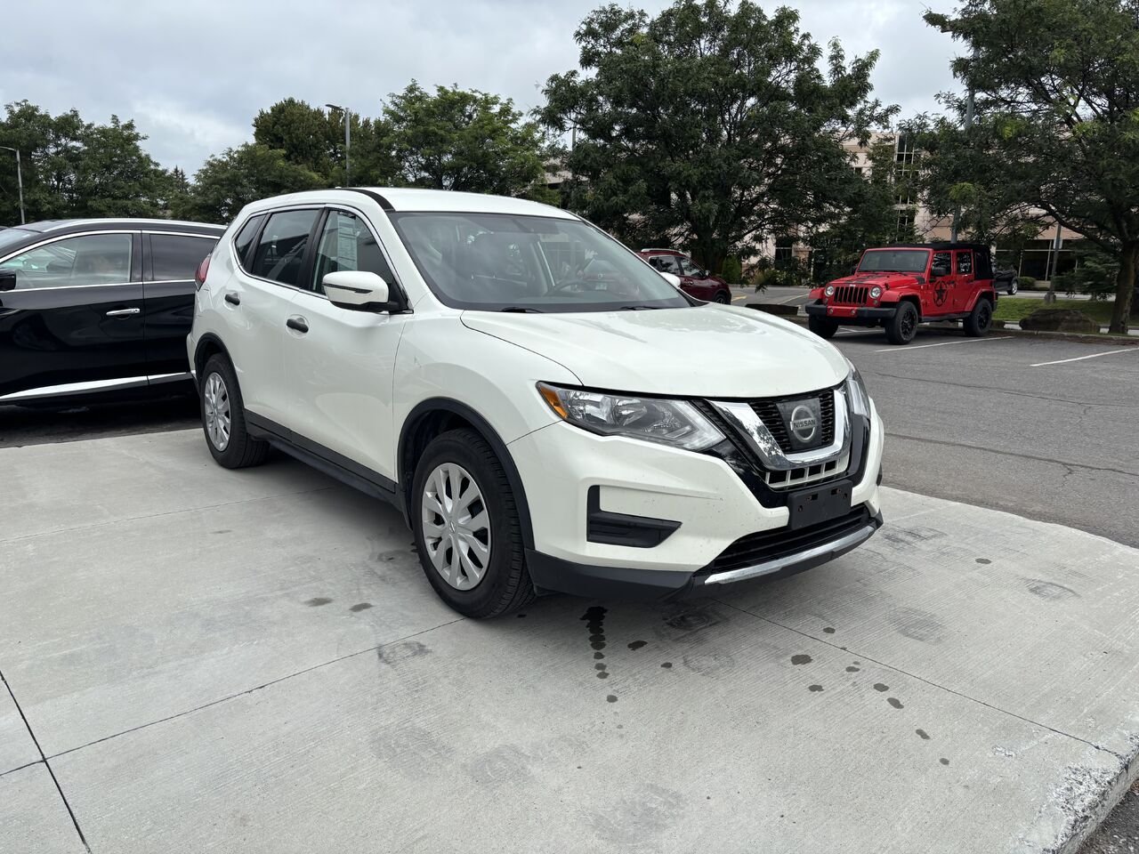 Nissan Rogue S FWD 2017 Blanc Châteauguay - photo #7