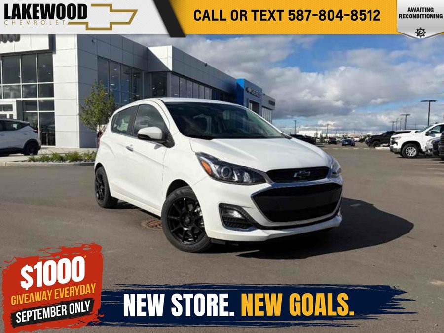 2022 Chevrolet Spark 2LT 1.4L | Power Sunroof White