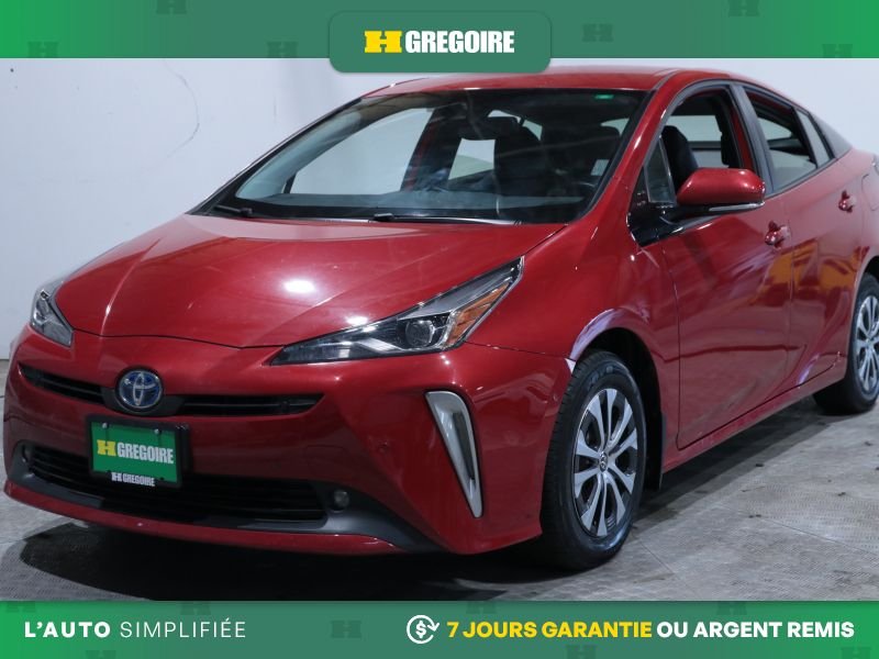 2019 Toyota Prius Red Carignan - photo #2