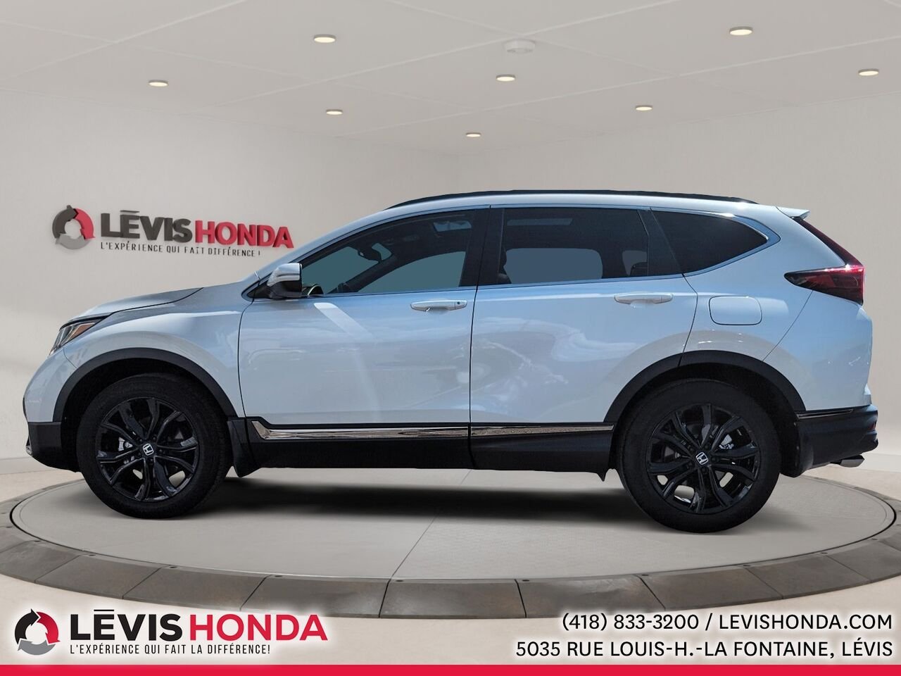Honda CR-V Black Edition AWD Black Edition Traction Intégrale 2021 Blanc Lévis - photo #12