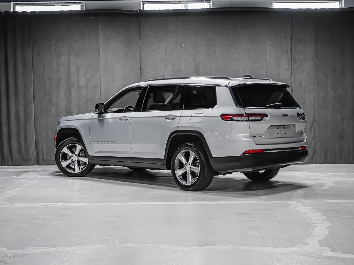 2021 Jeep Grand Cherokee L LIMITED NAV TOIT PANO SIÈGES VENTILÉS ATTELAGE Silver Montreal - photo #3