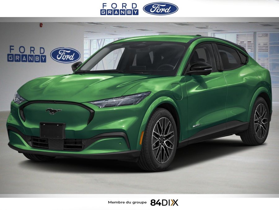 Ford Mustang Mach-E Haut de gamme TI 2026 Vert éruption métallisé