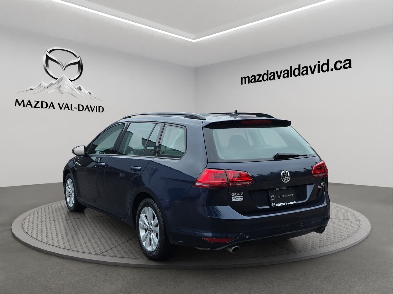 Volkswagen Golf SportWagen 1.8 TSI Comfortline 2017 Bleu Val-David - photo #2