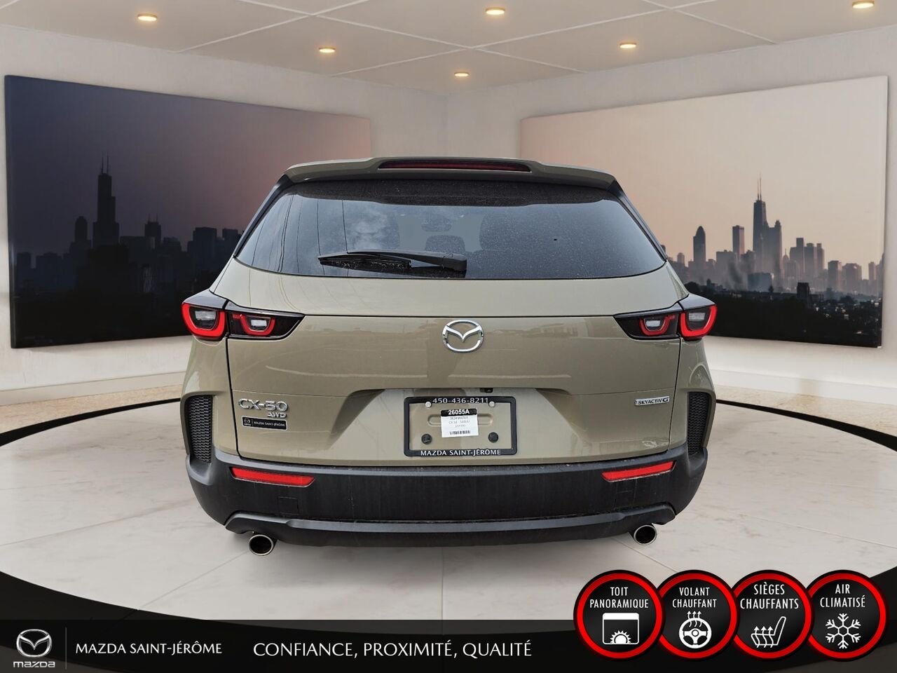 Mazda CX-50 GS-L | TOIT PANORAMIQUE | AWD | 2024 Beige Saint-Jérôme - photo #6