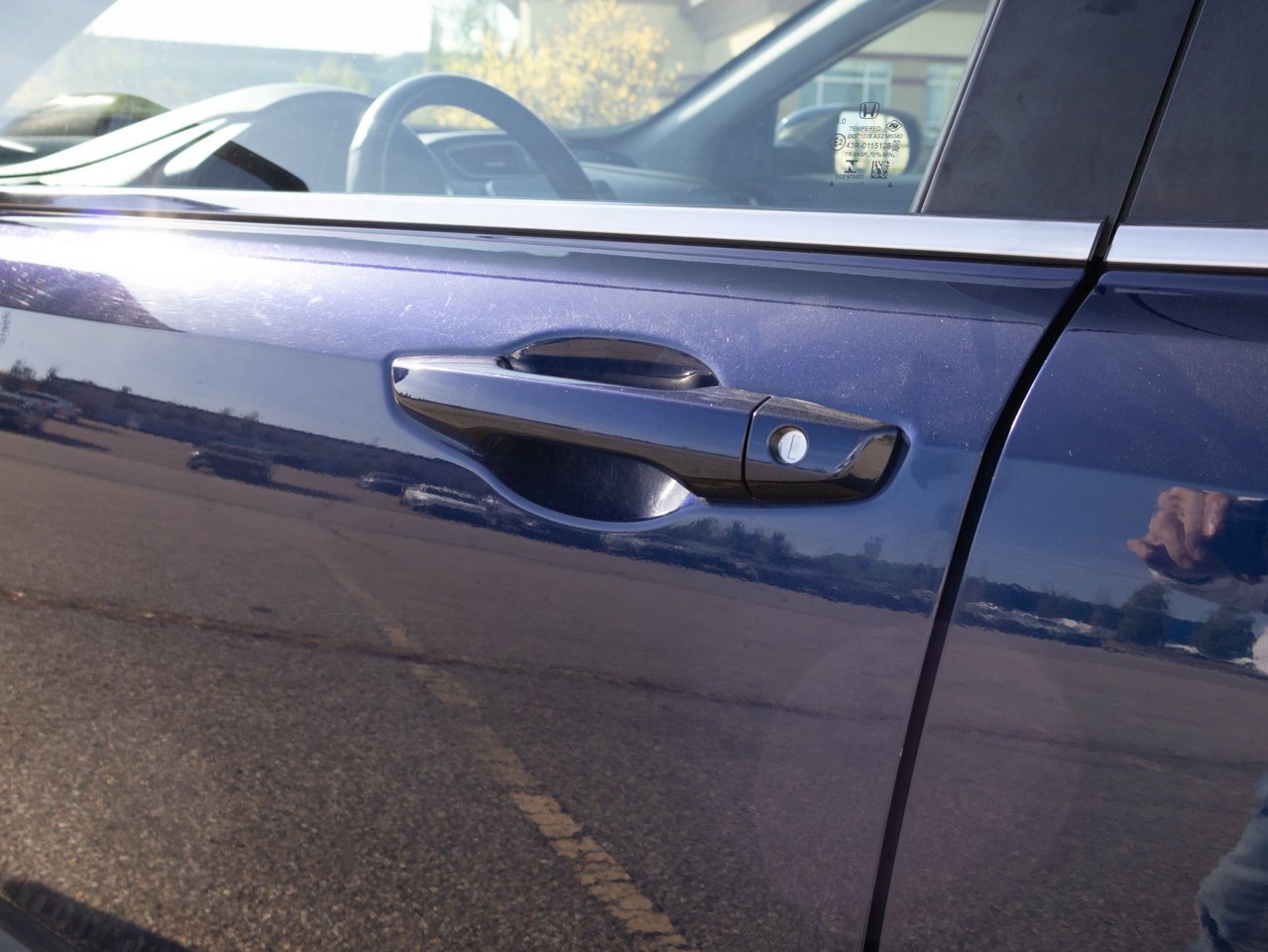 2019 Honda CR-V EX-L AWD Blue Sherwood Park - photo #8