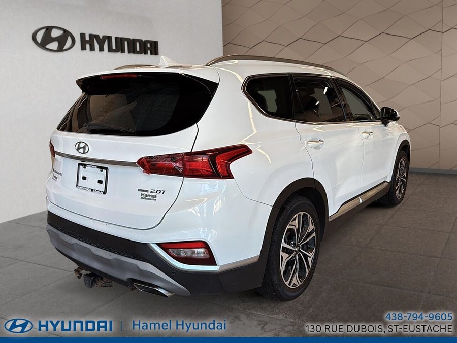 2019 Hyundai Santa Fe 2019 White
