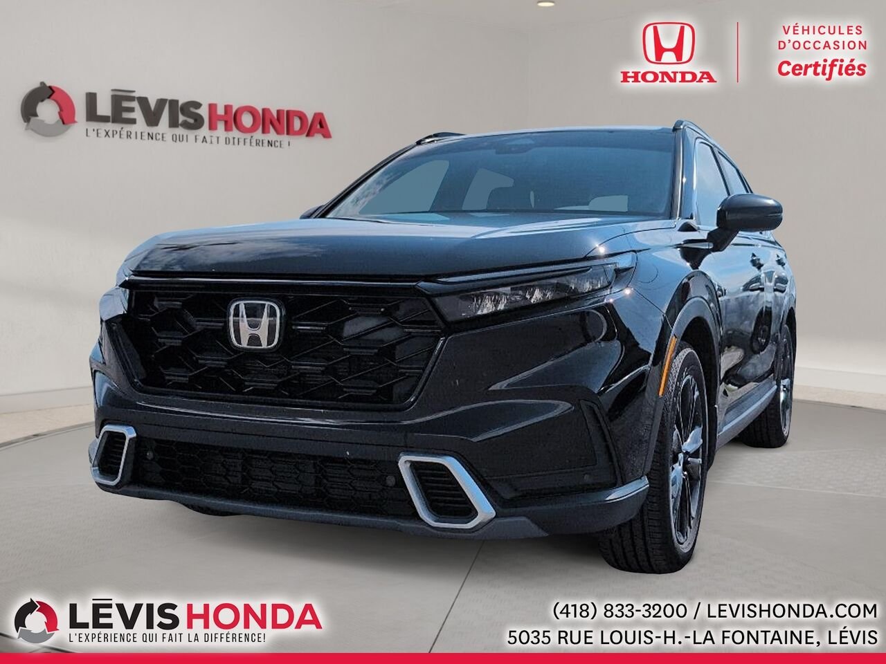2025 Honda CR-V Touring Hybride AWD Touring Traction Intégrale Black Lévis - photo #0