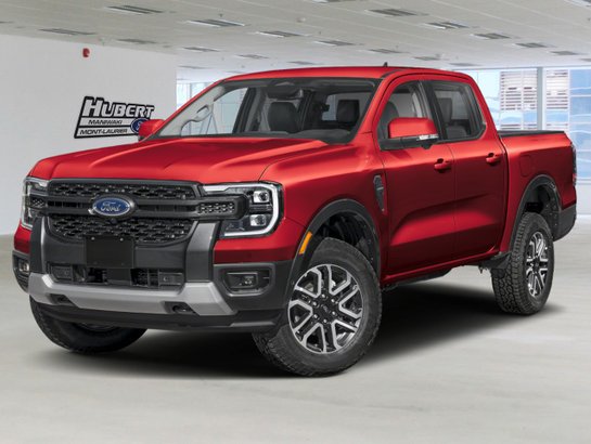 Ford Ranger LARIAT cabine SuperCrew 4RM caisse de 5 pi 2026 Rouge rubis métallisé teinté verni