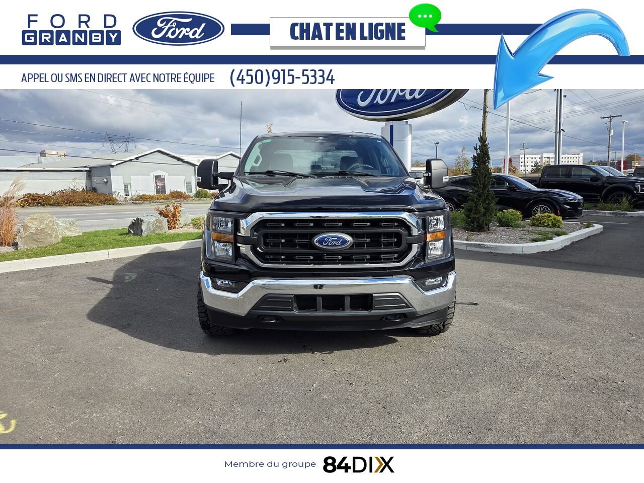 2023 Ford F-150 Black Granby - photo #1