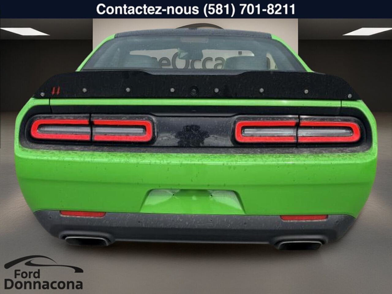 2017 Dodge Challenger Green  - photo #9