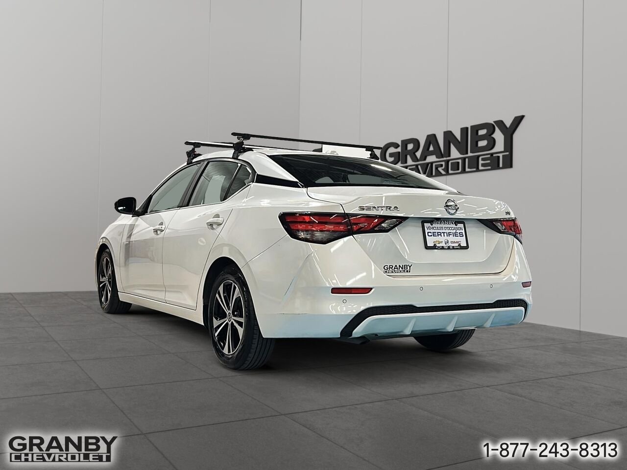 Nissan Sentra SV | 27-0244A 2020 Blanc Granby - photo #6