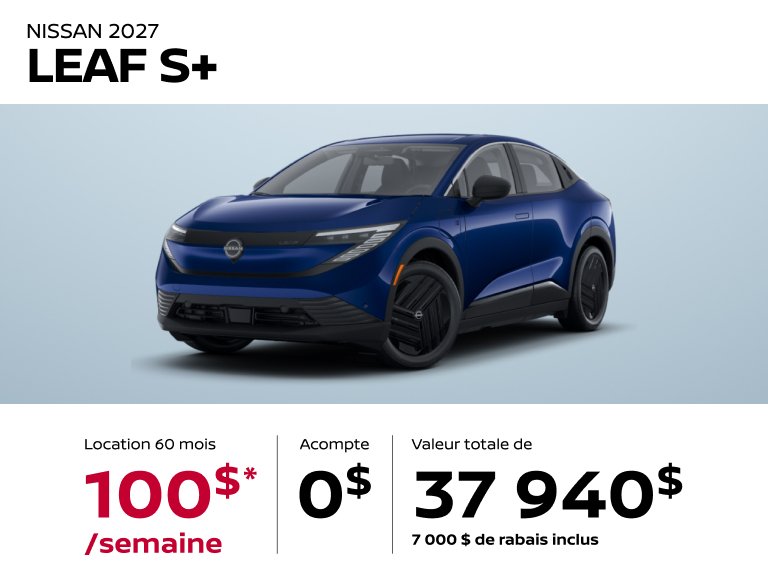 Nissan Leaf S Plus 2027