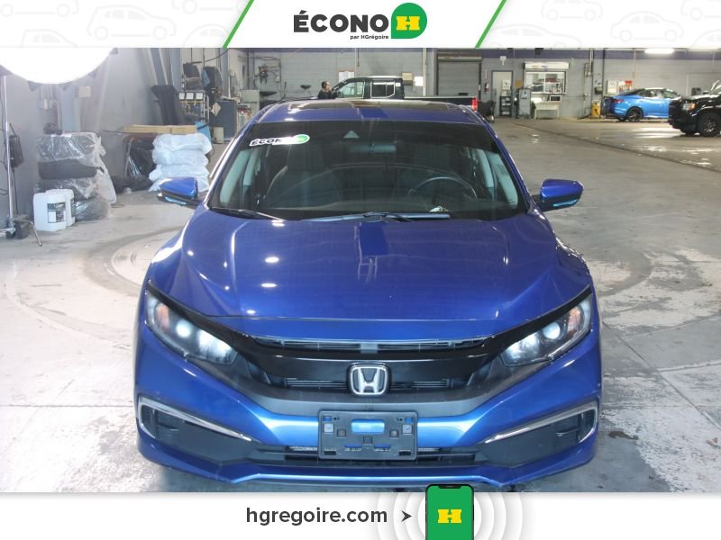 2021 Honda Civic Blue Laval - photo #1