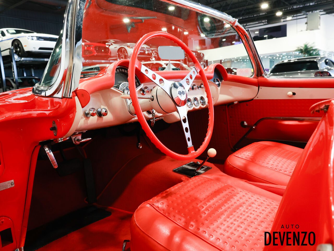 1957 Chevrolet Corvette Red Saint-Eustache - photo #13