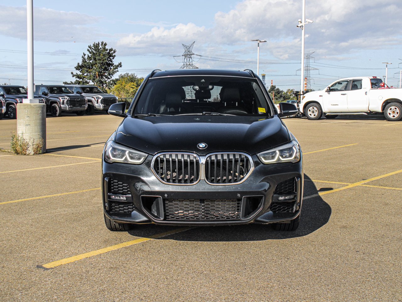 2021 BMW X1 xDrive28i Sports Activity Vehicle Black Sherwood Park - photo #2